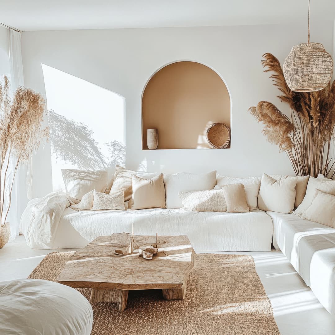Boho Chic living room
