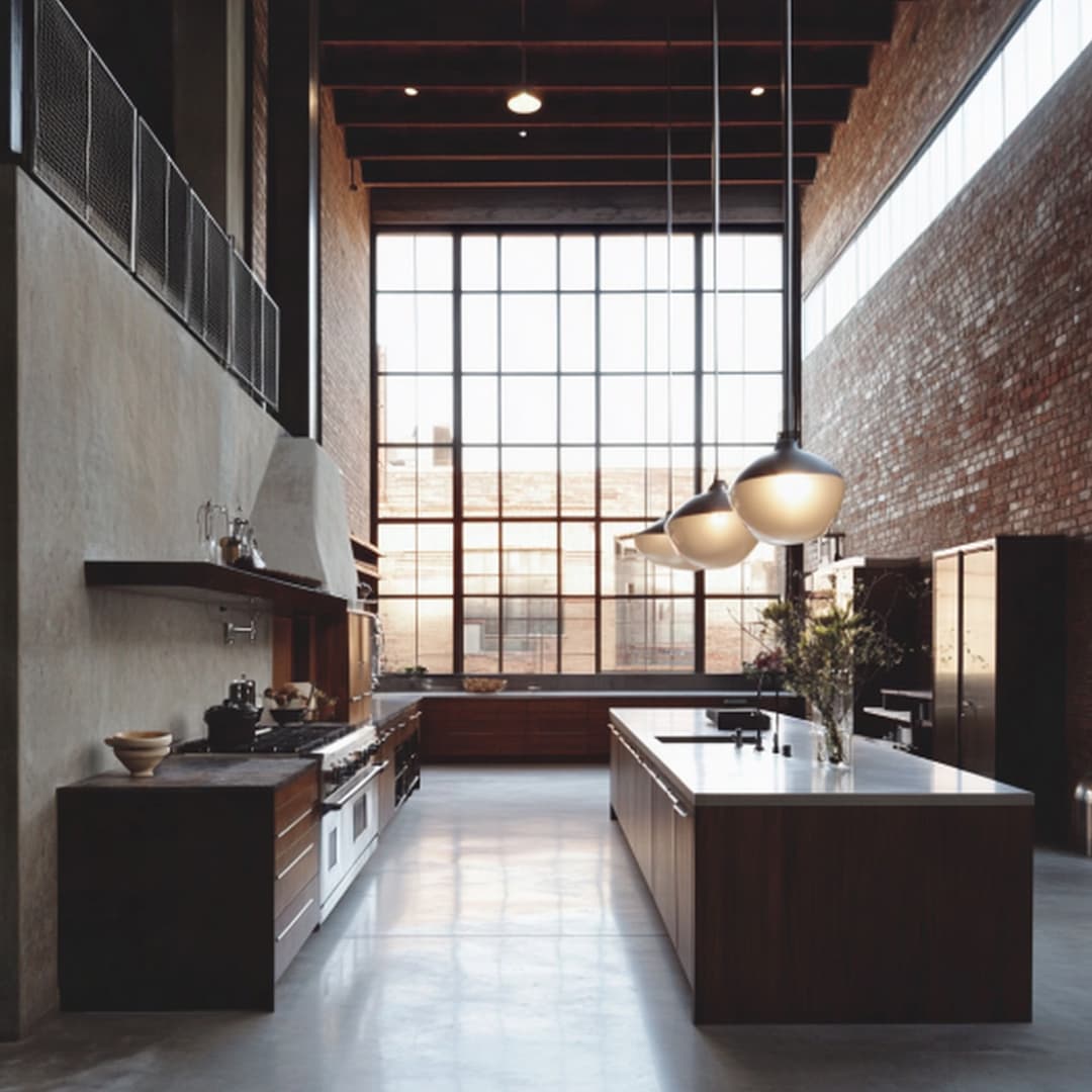 Industrial Loft kitchen
