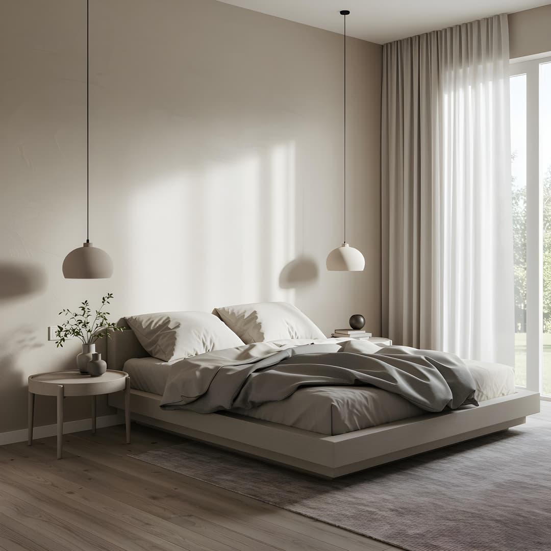 Japandi bedroom