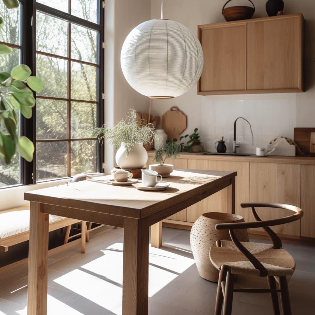Japandi kitchen