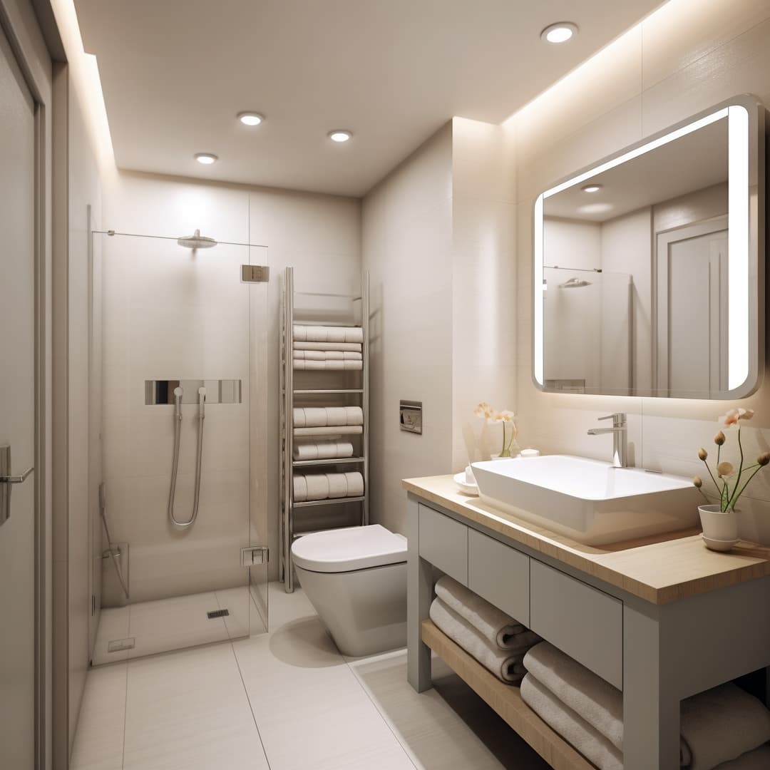 Scandi Minimal bathroom