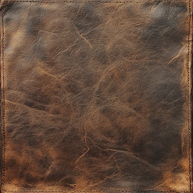 Brown leather in Industrial Loft interior